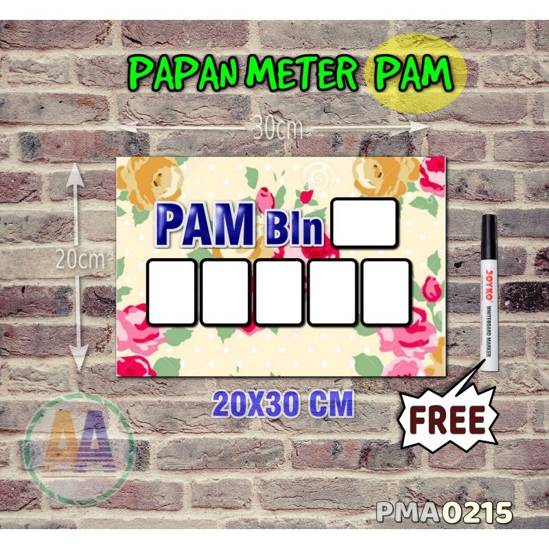

Papan Meter Listrik PLN PAM motif Unik - Shabby 15 - Toko2A