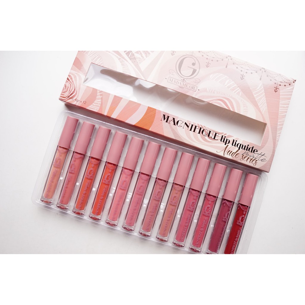 MADAME GIE - LIP LIQUIDE MATTE NUDE SERIES