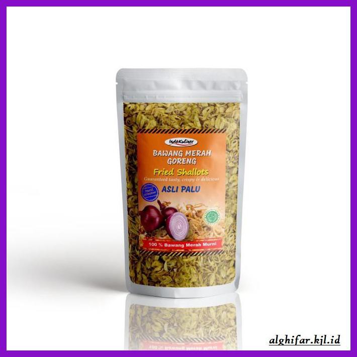 

Makanan-Kering- Bawang Merah Goreng Palu 175 Gr -Aneka.