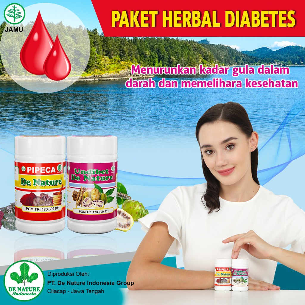 

Obat Diabetes Insipidus Asli De Nature - Undibet Pipeca Herbal Ampuh