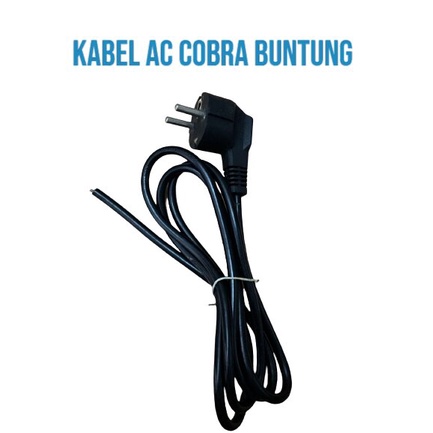 KABEL AC POWER BUNTUNG MODEL STEKER ARDE 1,5M