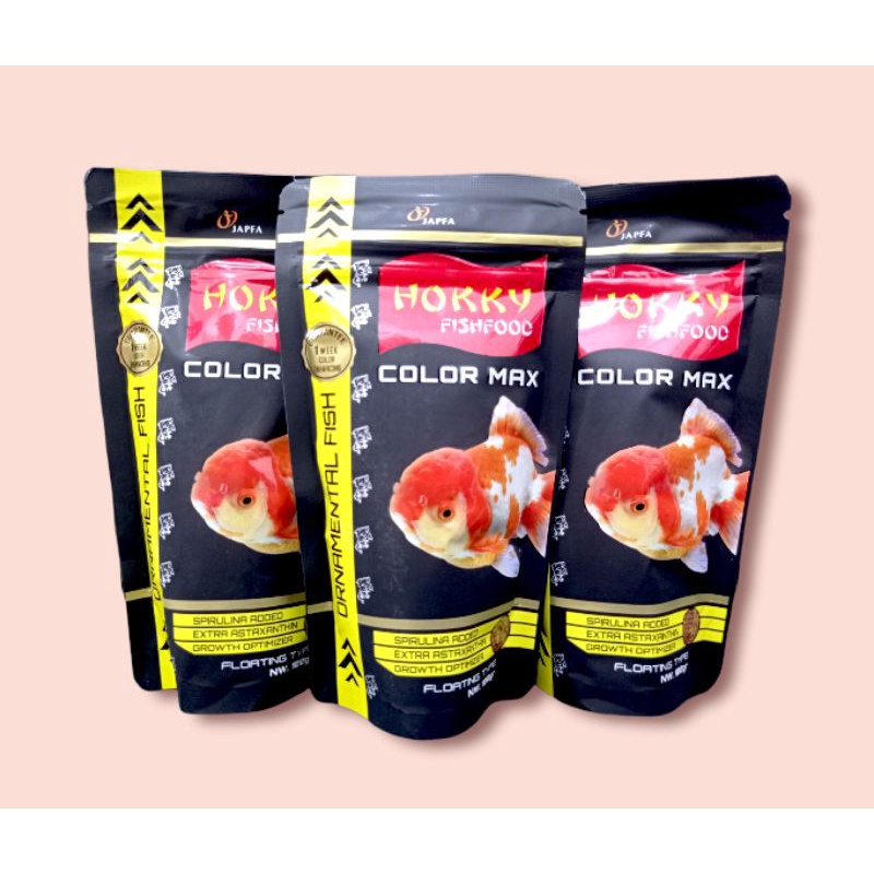 Makanan Ikan hias HOKKY COLOR MAX 100gr