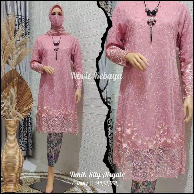 COD SETELAN KEBAYA TUNIK/KEBAYA MODERN/KEBAYANPESTA/KEBAYA KONDANGAN