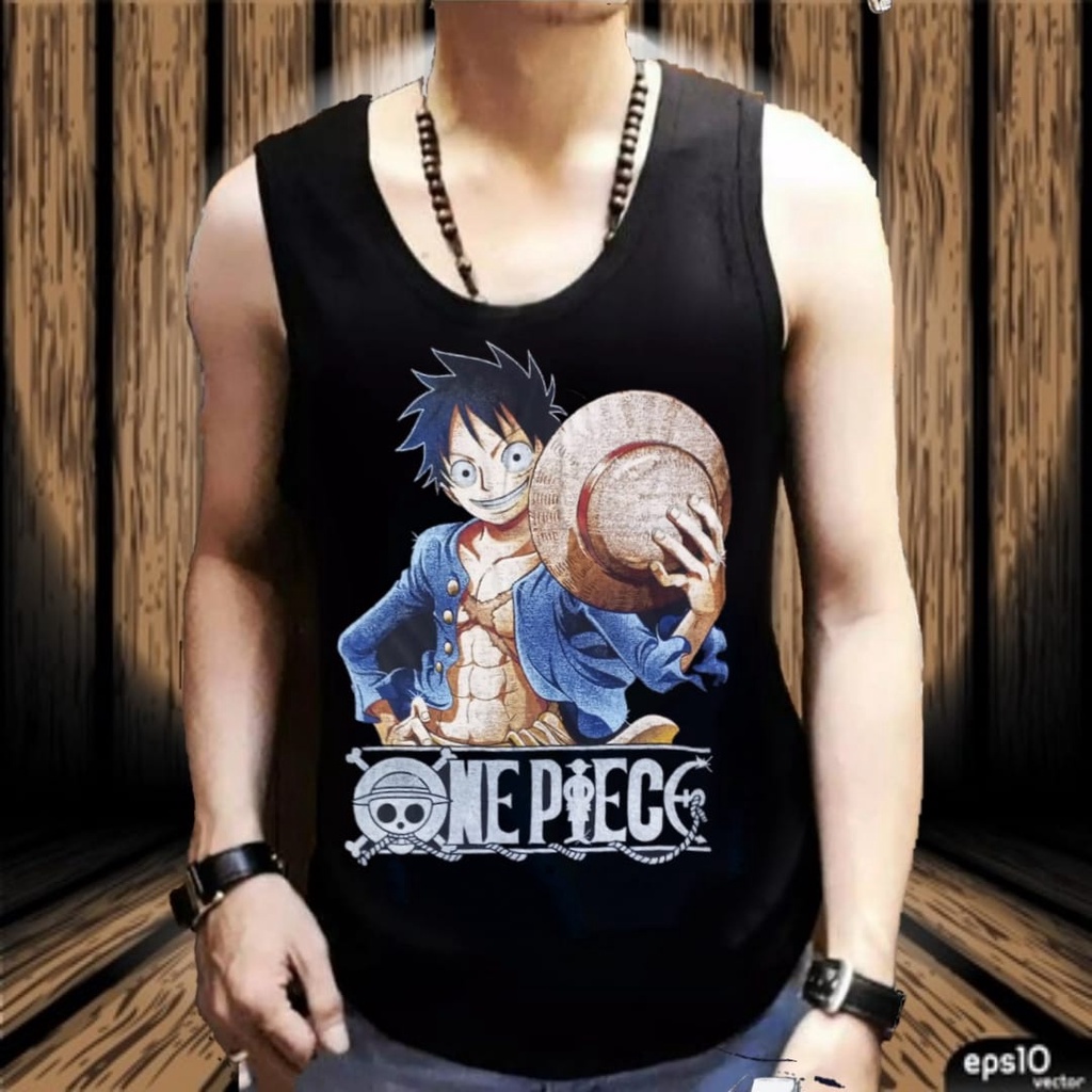 Singlet Luffy - Atasan Pria - Dalaman