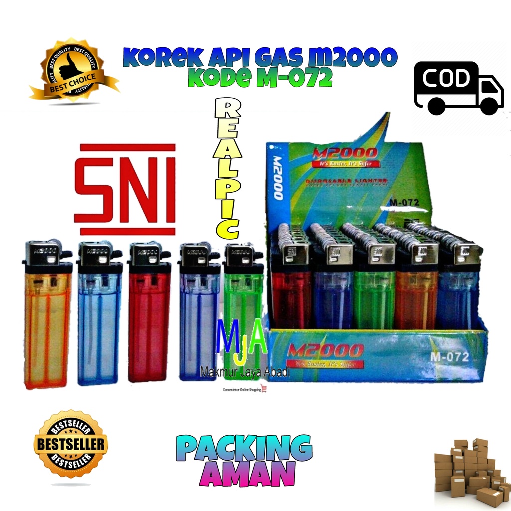 Korek Api Gas M2000 Kode M-072 Besar / Cricket korek Mancik pemantik api