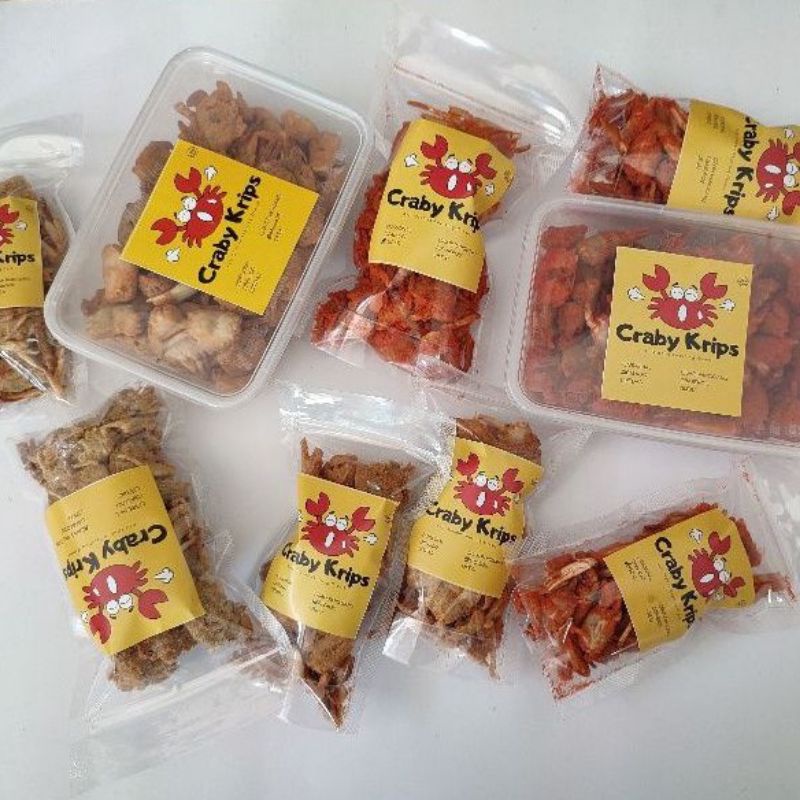 

BABY CRAB JUMBO CRABY KRIPS TANGAN PERTAM ASLI GRESIK TERMURAH