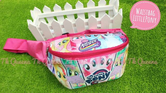 Waistbag anak animasi tas selempang anak berkarakter taa lokal batam harga murah