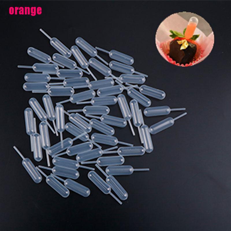 100pcs Pipet Plastik Sekali Pakai Ukuran 4ml