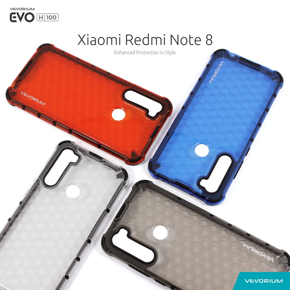 VEVORIUM EVO H100 Xiaomi Redmi Note 8 Hybrid Hard Case Hardcase