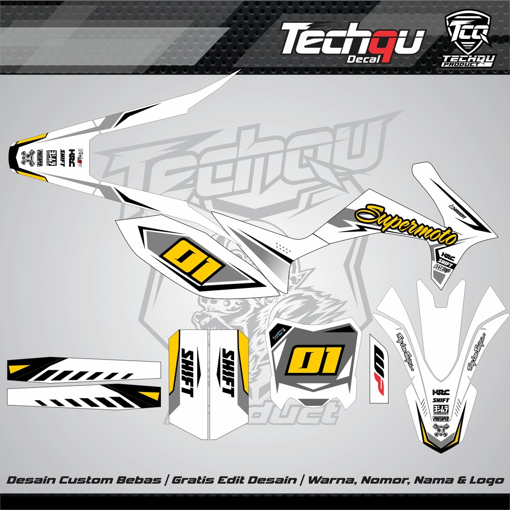 Decal Viar Cross-x Supermoto