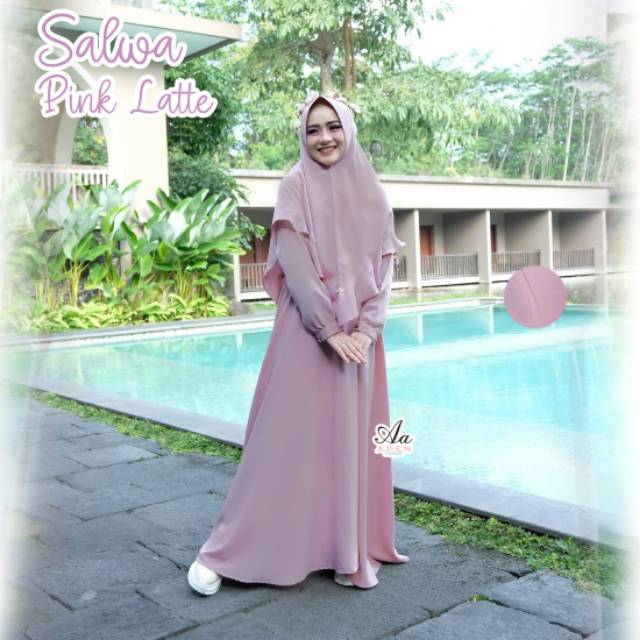 Ready Stok Salwa Dress By A D E N Hijab Shopee Indonesia