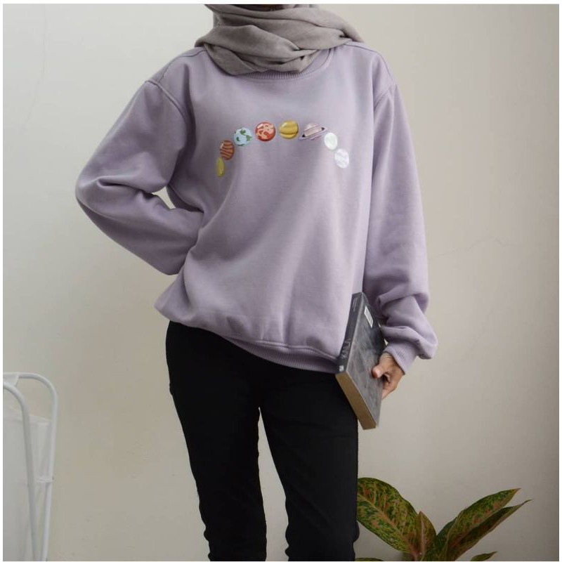 SWEATER WANITA PLANET STREET OBLONG TERMURAH