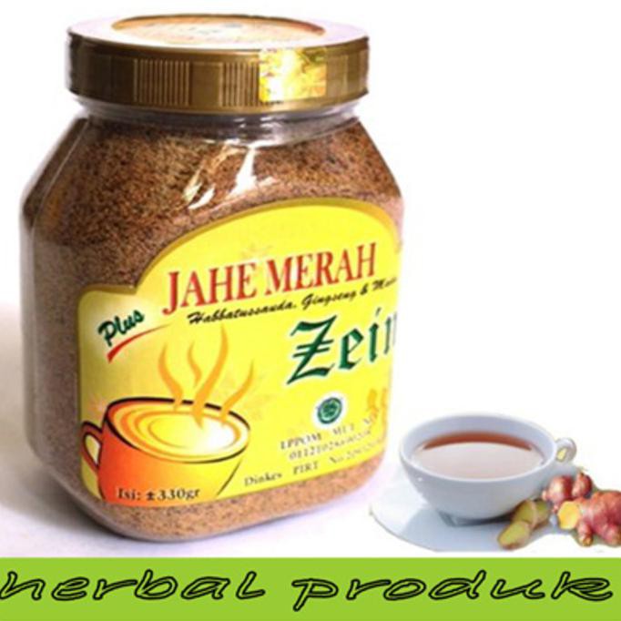 

PROMO ENAK Jahe Merah Zein Botol / Toples 330 Gram Terlaris