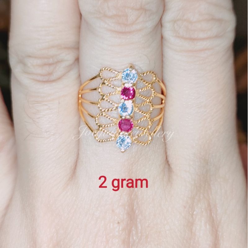 cincin 2 gram emas muda mata 5