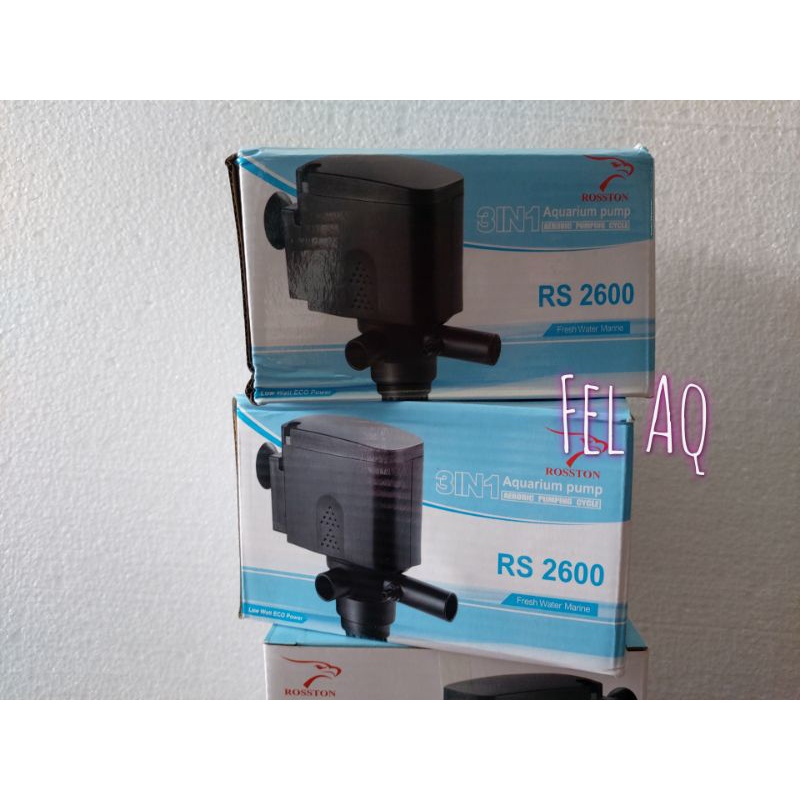 Rosston RS 2600 Pompa Air Celup Aquarium Aquascape RS-2600 Water Pump