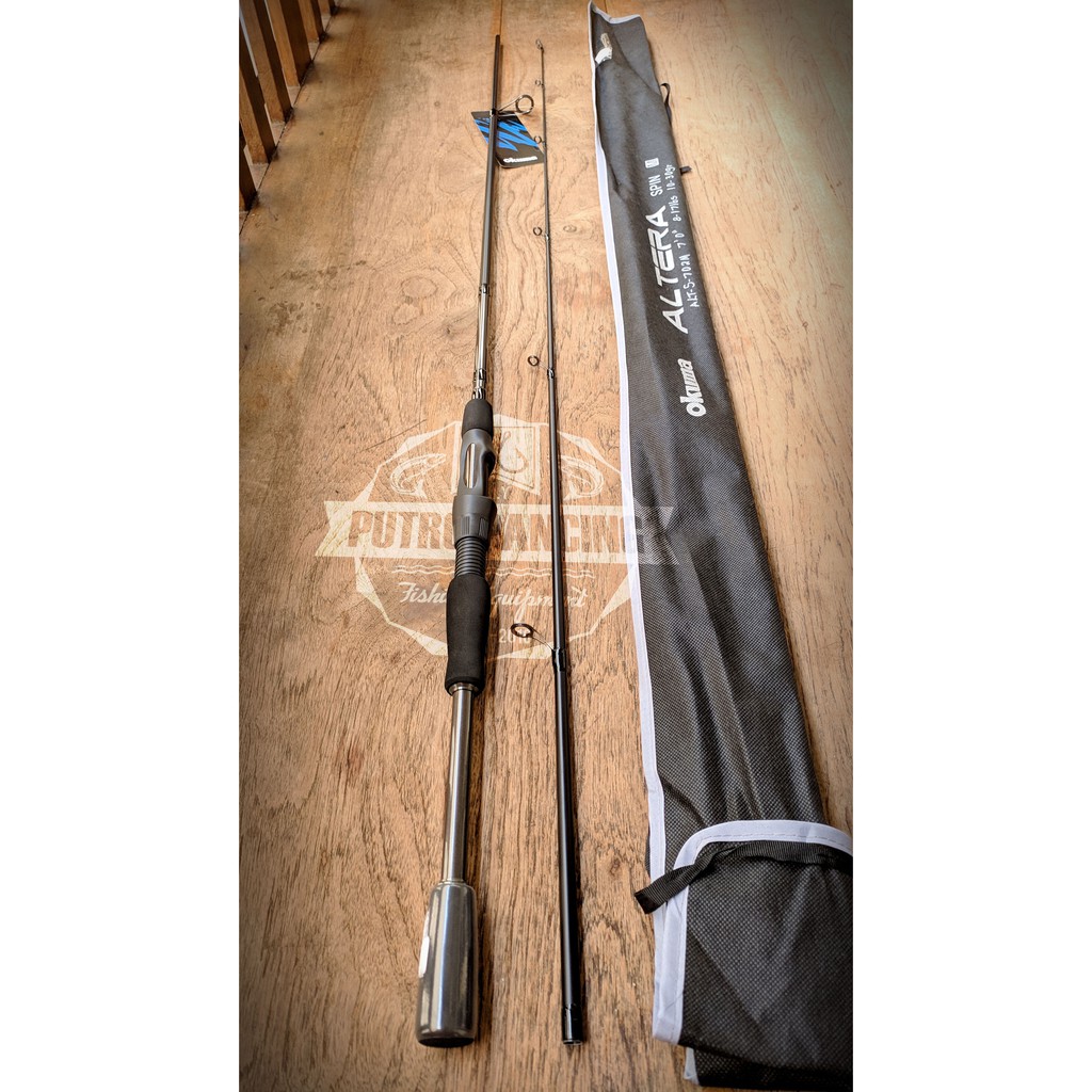 Rod Joran Okuma ALTERA spin ALT S 702M Panjang 210cm  8-17lb