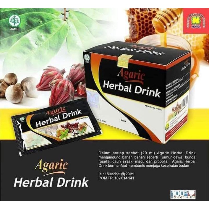 

Agaric Herbal drink NASA minuman kesehatan menurunkan kolesterol