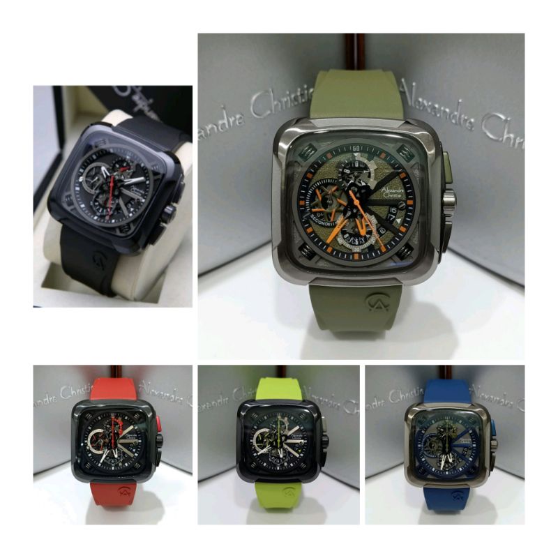 Jam Tangan Pria Alexandre Christie AC6577/AC 6577 Original