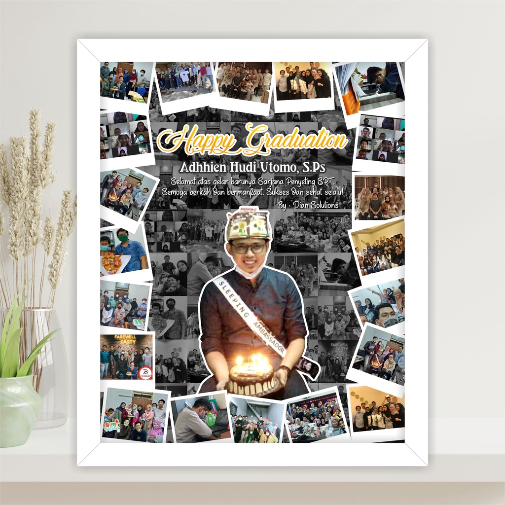 Kado Wisuda Kado Ulang Tahun Costum Foto Bingkai Murah