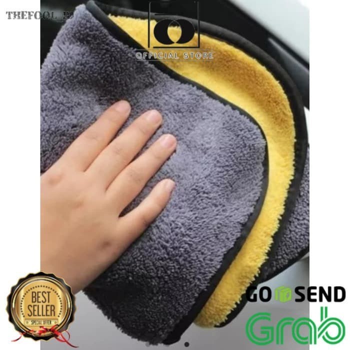 ready stock gosend grab instant Nice Clean Kain Mikrofiber BUY 1 GET 1