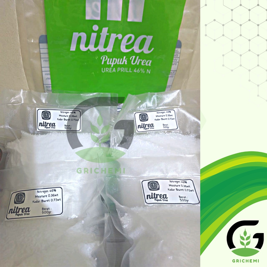 PUPUK UREA NITREA KUJANG REPACK 500GR UNTUK TANAMAN BUNGA SAYUR BUAH