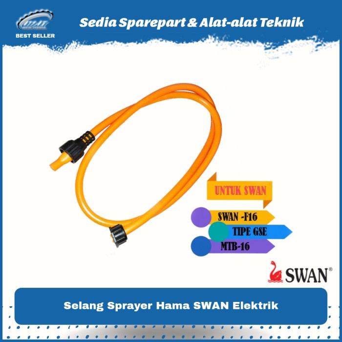 Sslang Sprayer Semprot Hama Elektrik Swan GSE, Swan F-16, Swan MTB-16