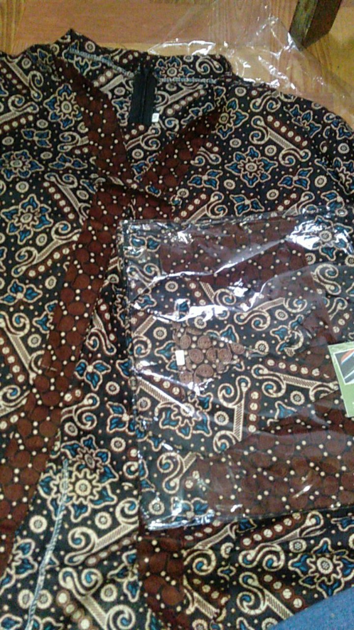Baju Couple Batik Sarimbit Keluarga Baju Termurah Terbaru Motif Mataram Bisa Bayar Di Tempat - Cod