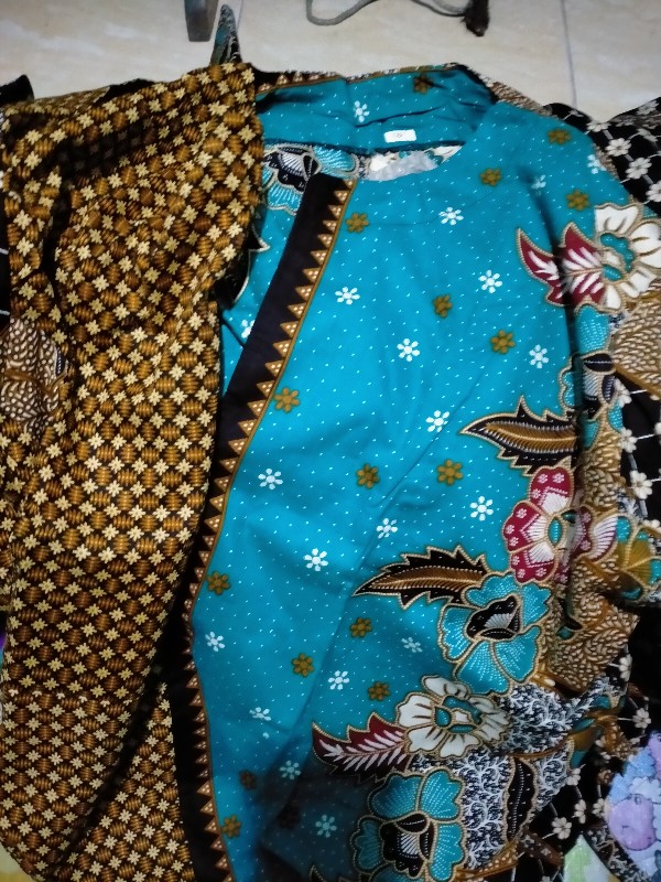 Gamis Batik Manggar, Padi, Sekar, Cantik, Kubis, Kipas, Daun