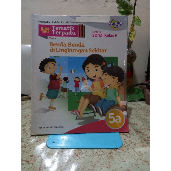 Buku Teks Tematik Erlangga Kelas 5 SD/MI