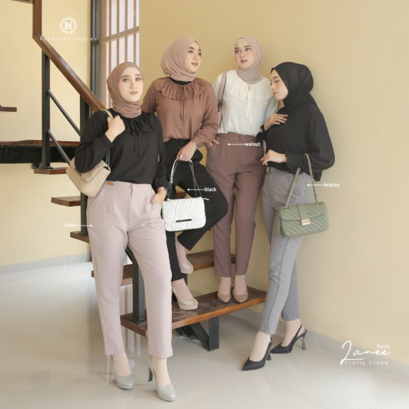 LANEE PANTS by Nadheera Luxury [ NEW - Nadheera Pants ] Celana Nadheera Luxury