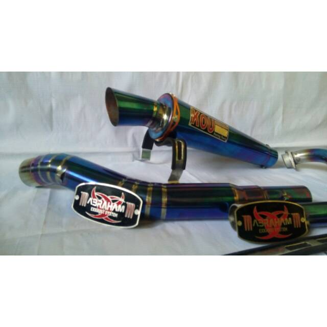 KNALPOT KOU BLUEMOON FULL SYSTEM