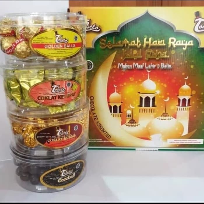 

coklat Tabeloo asorted free packing bubble 2 lapis aman