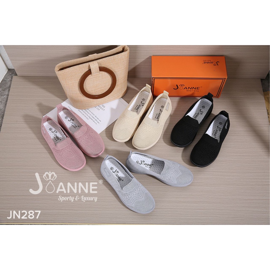 JOANNE FlyKnit Flat Shoes #JN287 ORIGINAL (RESTOCK)