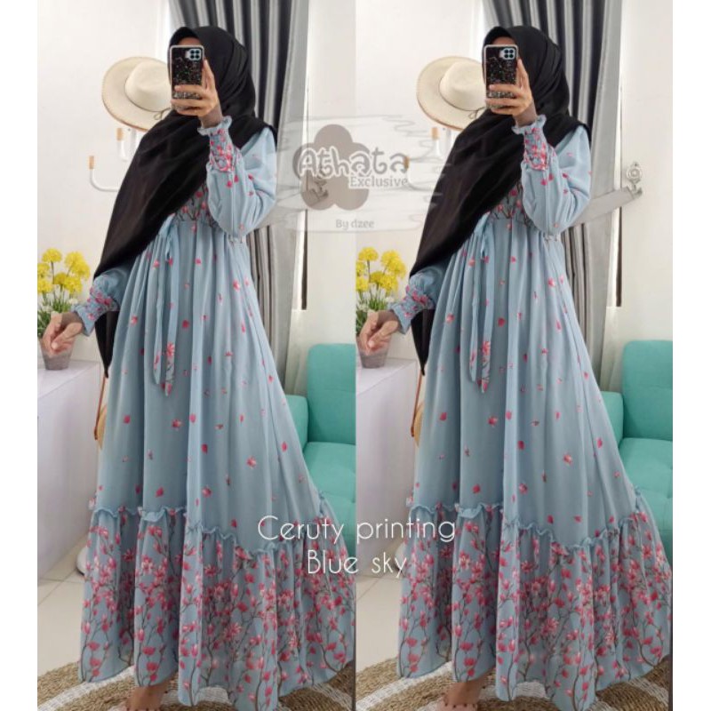 Gamis ceruty ORI ATHATA Exclusive