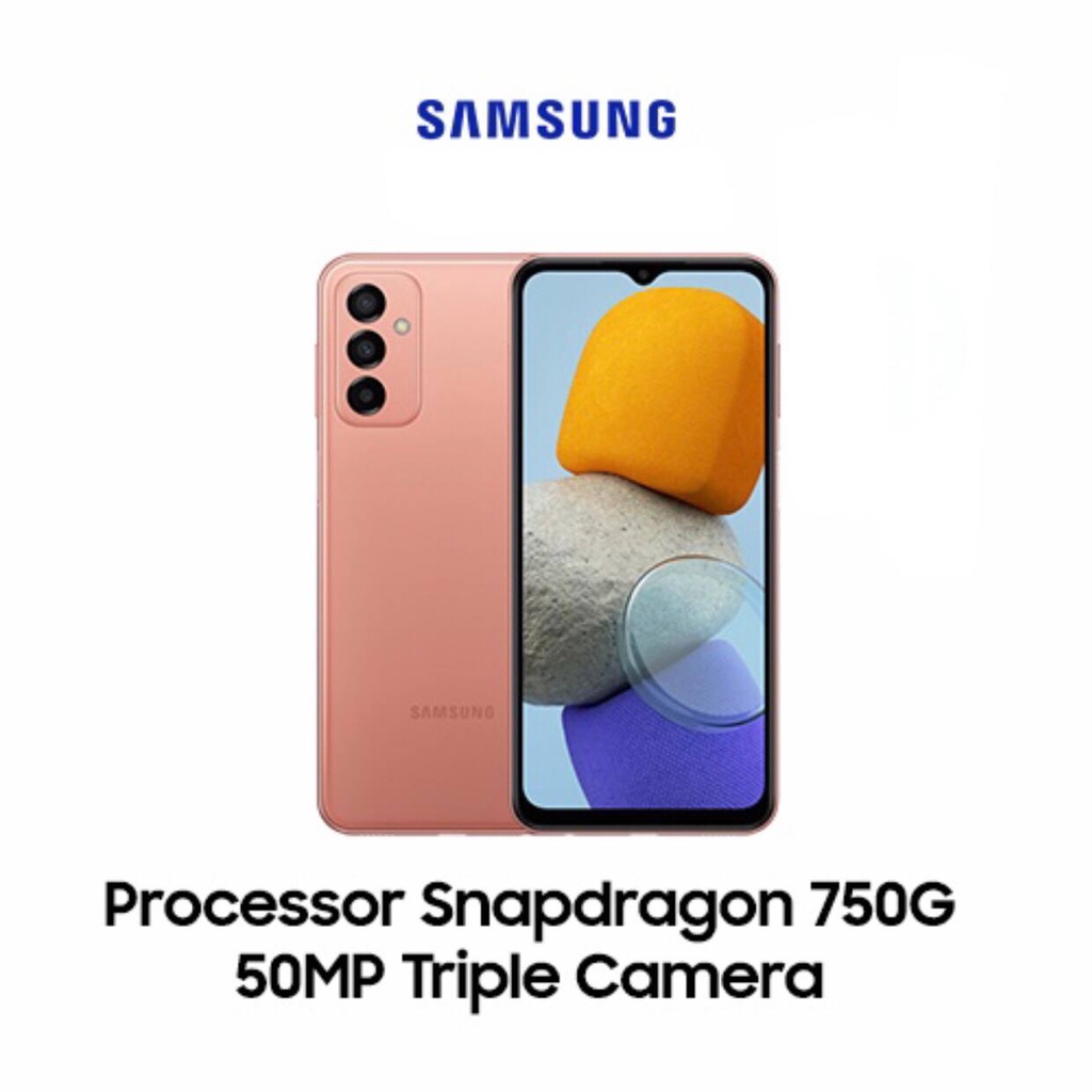 Samsung Galaxy M23 5G [6GB+128GB] Snapdragon 750G 5G - 50MP Triple Camera - 6.6&quot; TFT IPS - NFC - 5000mAh Garansi Resmi Sein 1 Tahun