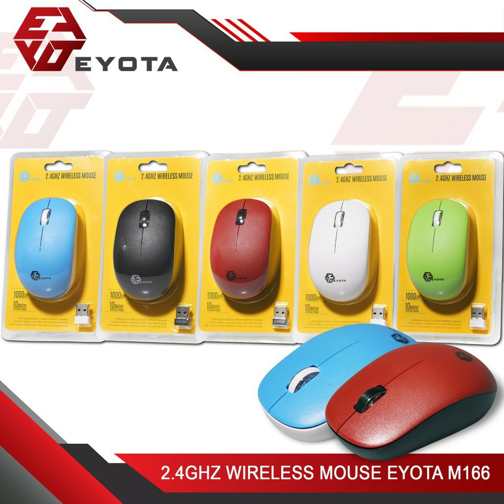 MOUSE WIRELESS EYOTA M166 WIRLLESS