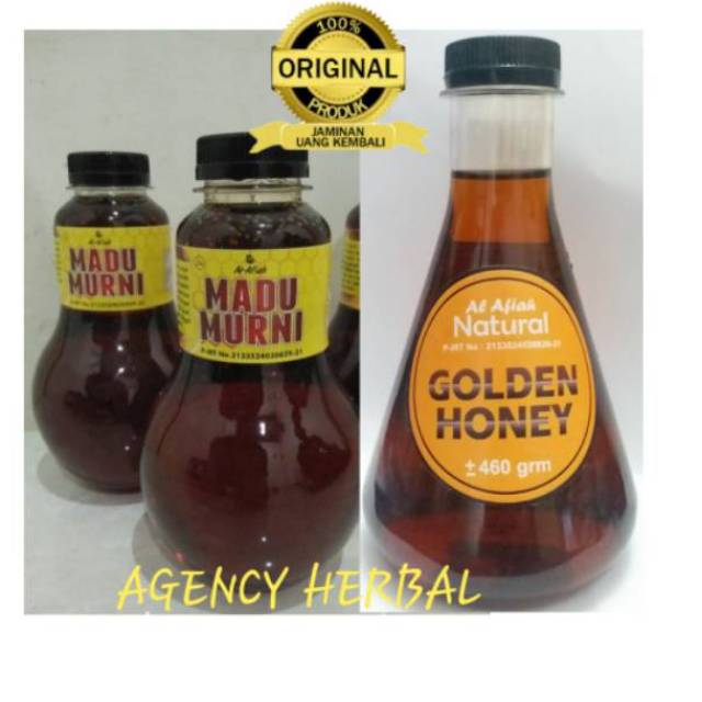

MADU PROPOLIS MURNI AL AFIAH /MADU GOLDEN HONEY
