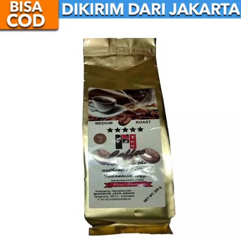 Kopi Bubuk My Coffee - Pure Arabica Sidikalang