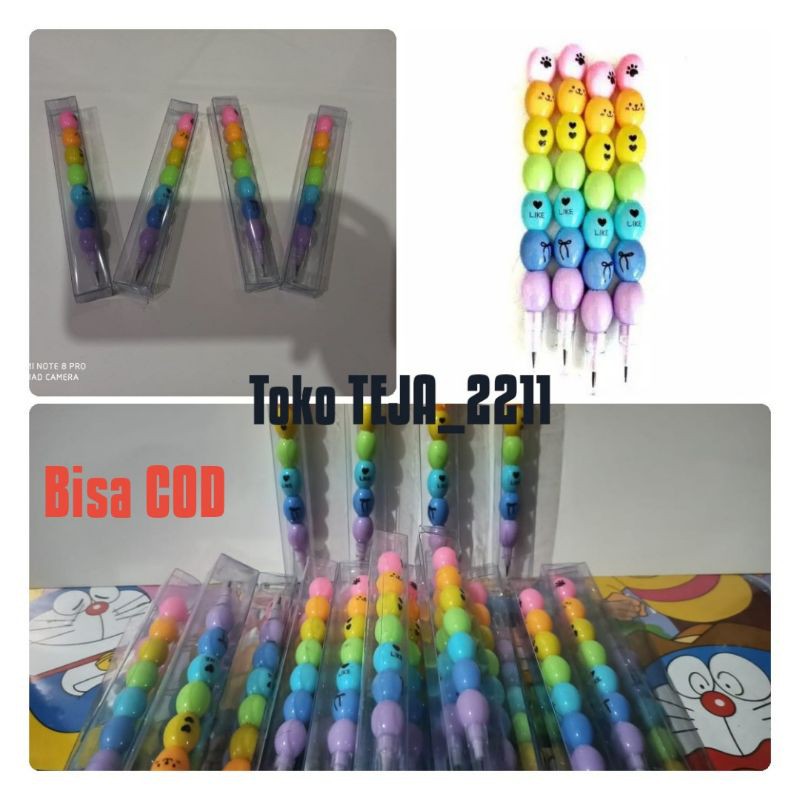 

Souvenir Pensil Sambung / Pensil Cabut Susun