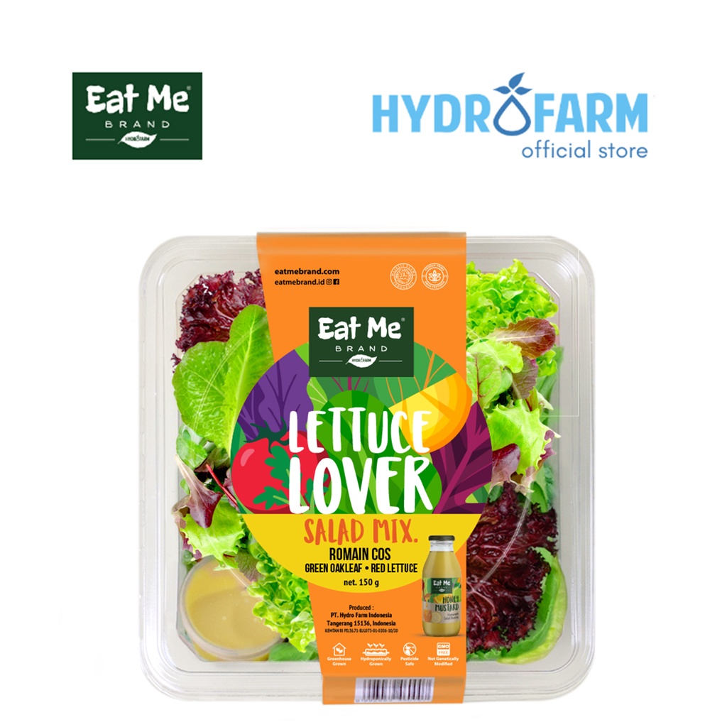 

Eat Me Brand - Lettuce Lover Salad Pack Hidroponik (100g)