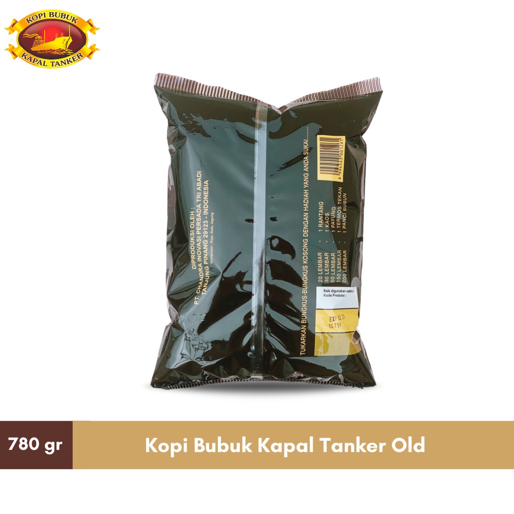 Kopi Bubuk Kapal Tanker Old - 780 Gr