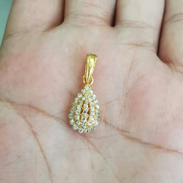 Buah kalung / liontin Berlian Banjar Asli