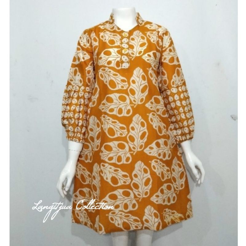 Tunik Anantha Garutan 03 | Dress Batik Wanita Busui