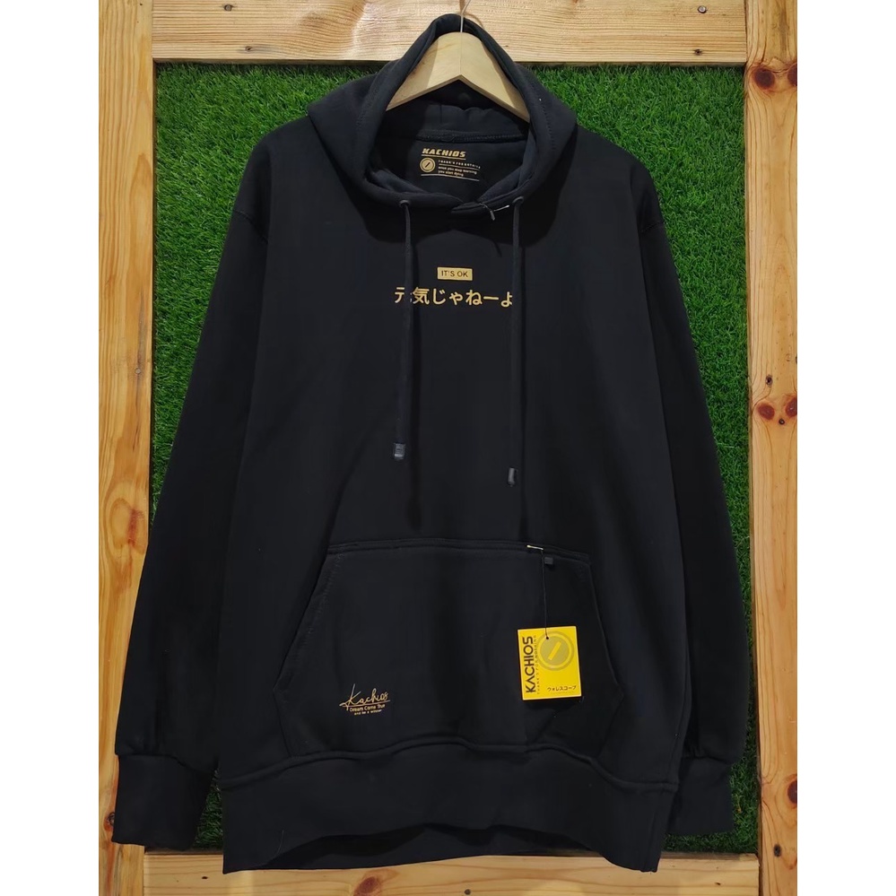 Hoodie Terbaru Big Size Original 100% Distro Bandung COD Switer Hodi Terlaris Bahan Katun Jaket Pria Warna Hijau Army Keren Sweater Hoodie Real Pict