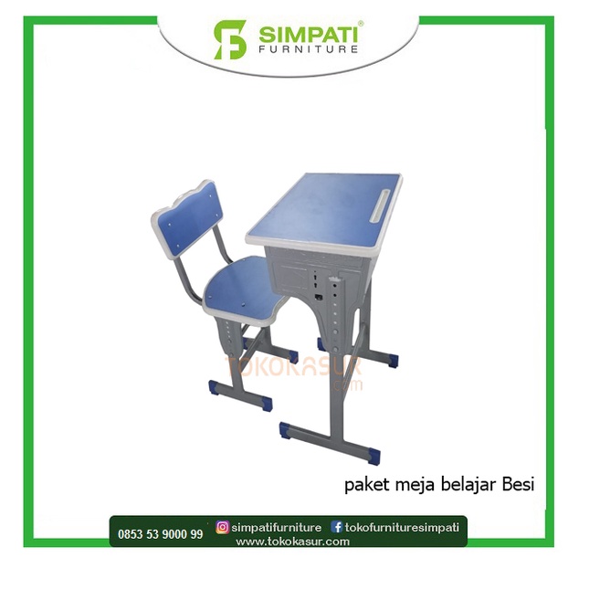 Jual Meja Sekolah Besi Impport 502-1 | Shopee Indonesia