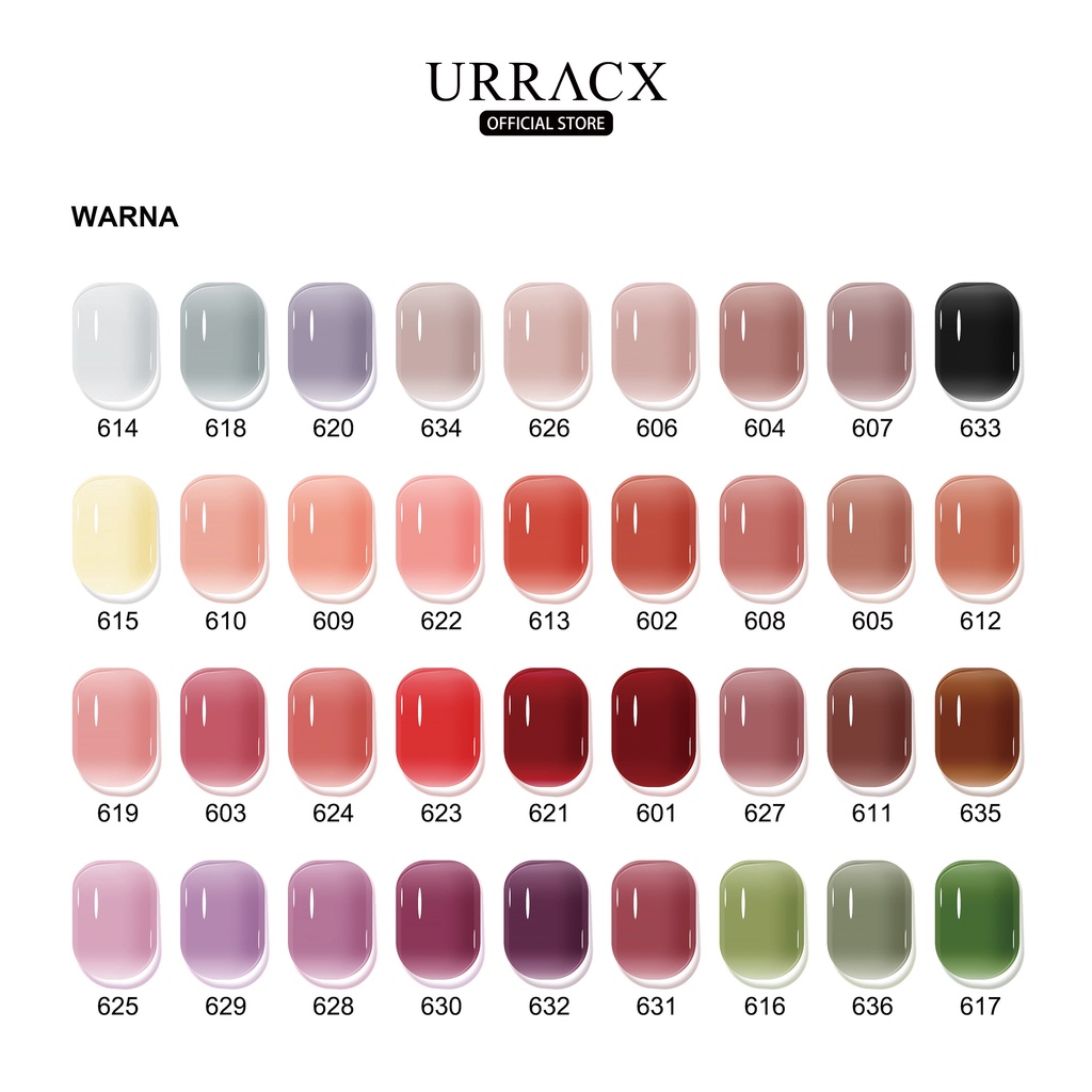 URRACX Kutek Kutek Peel Off Kuteks Halal Muslimah Kutek Halal