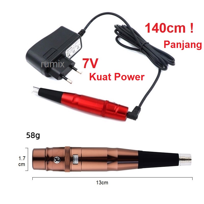Alat Sulam Alis Alat Tatto Kecepatan 35000 Bibir Eyeliner Eyebrow Tatto Pen Lip Standart Mesin