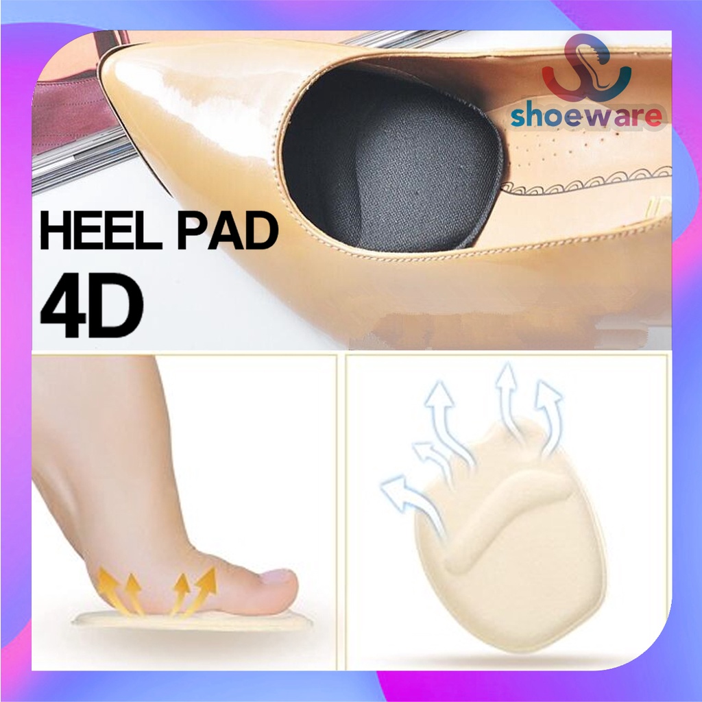 insole front heel pad/ bantalan depan alas sepatu heel 4D