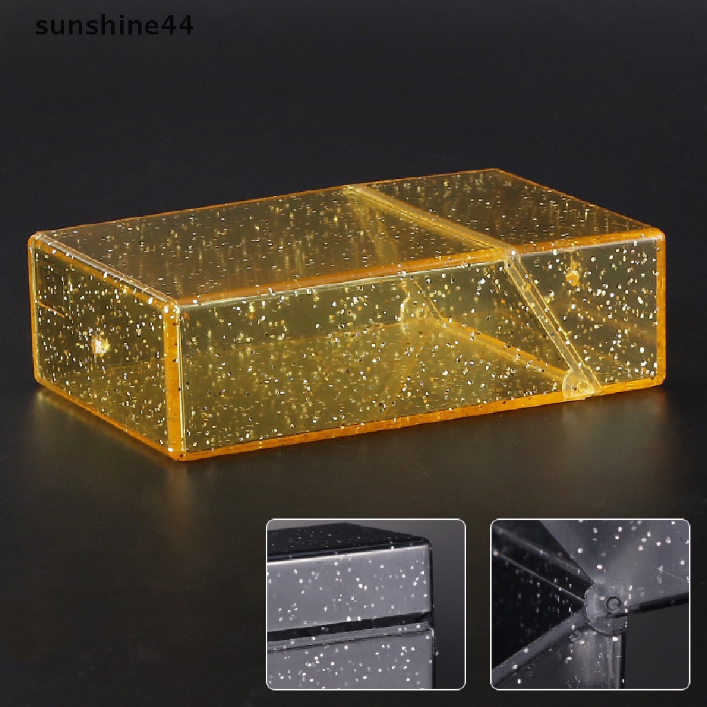 Sunshine 3 inch Polaroid Photo Storage Box Transparent Photo Storage Box Photocard Holder ID