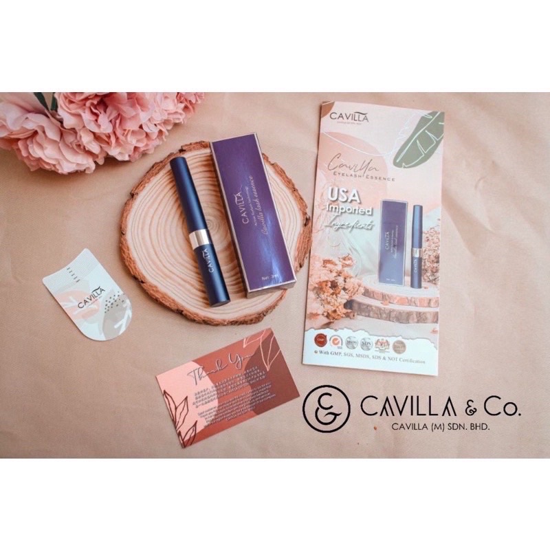 (COD) READY CAVILLA EYELASH SERUM EYE LASH ESSENCE BULU MATA ORIGINAL (100%)